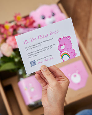 Cheer Care Bear + Flowers