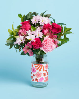 Beautiful Blooms Flower Jar