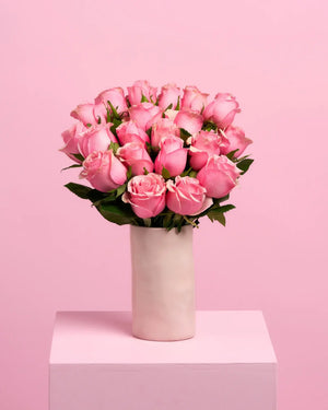 Roses + Vase