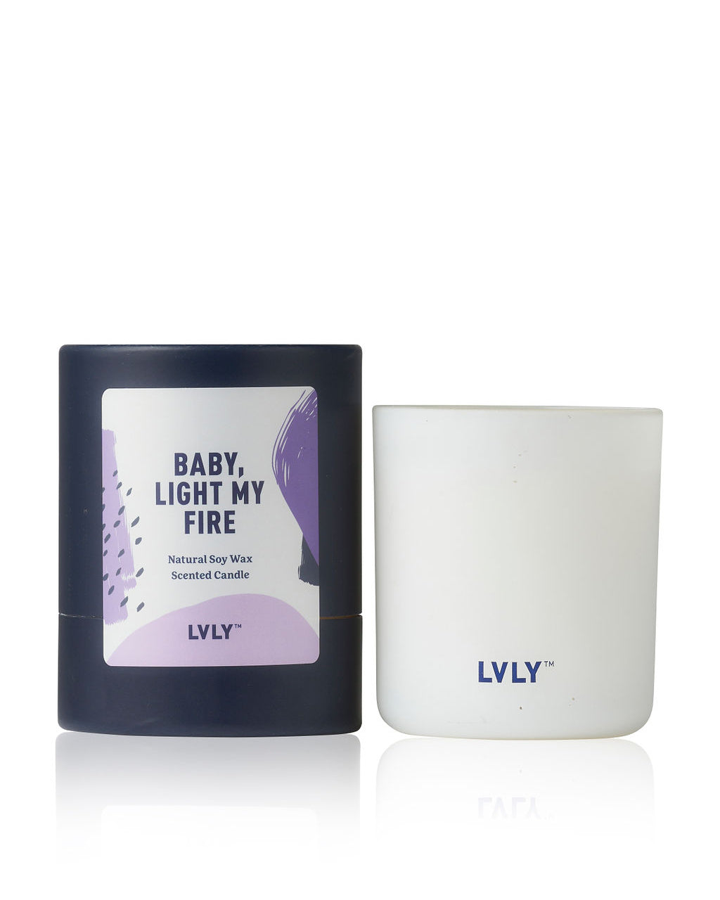 Baby Light My Fire Candle Lvly